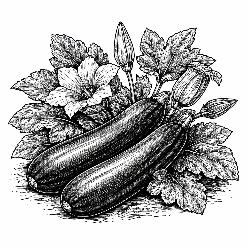 Zucchini - Black Beauty