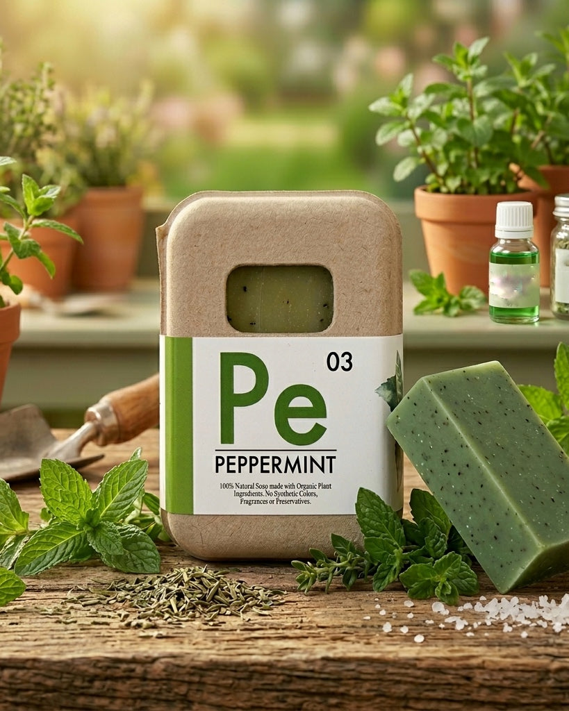 Organic Soap - Peppermint Leaf