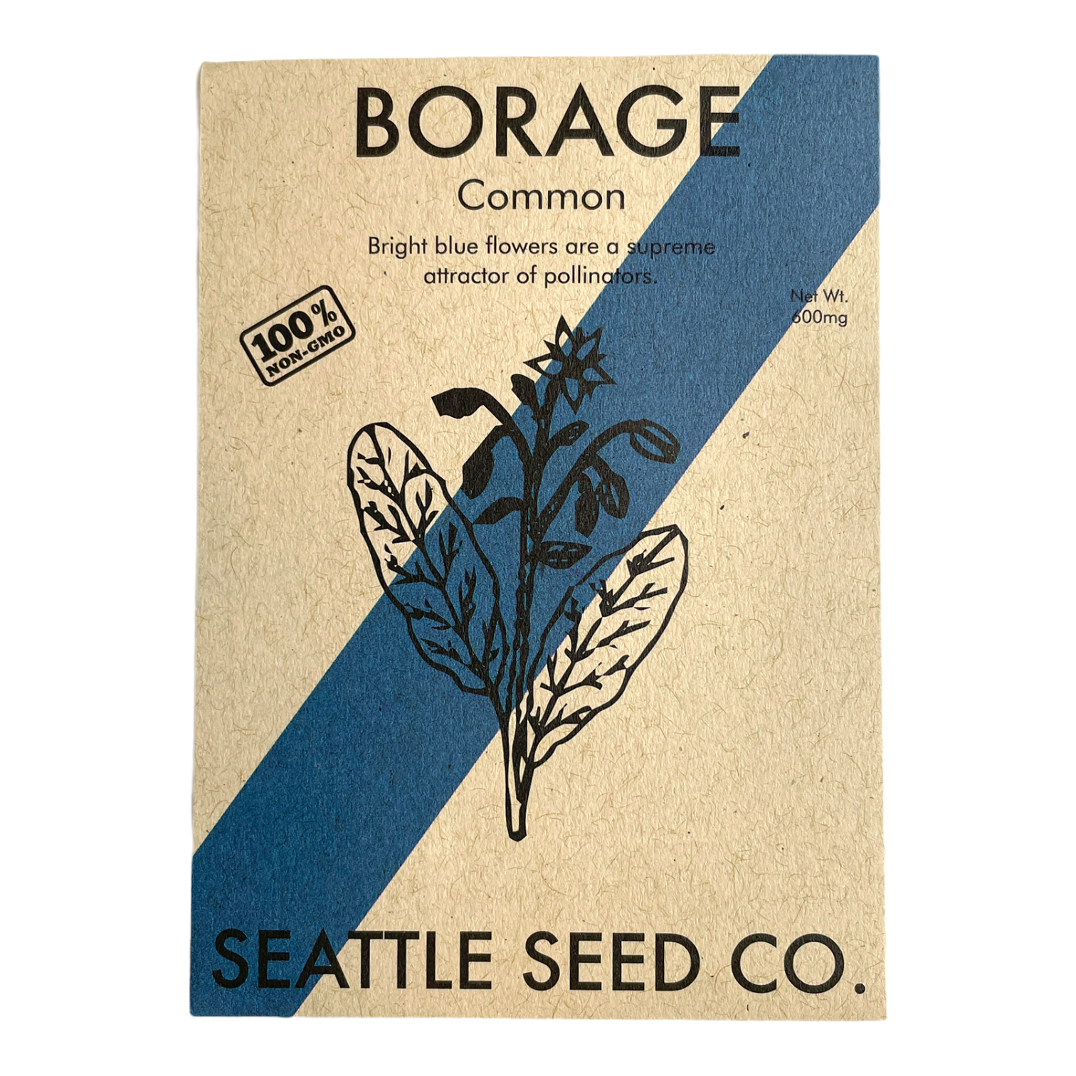 flower seed paper seattle Borage