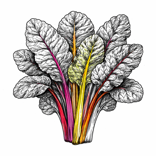 Swiss Chard - Rainbow Mix