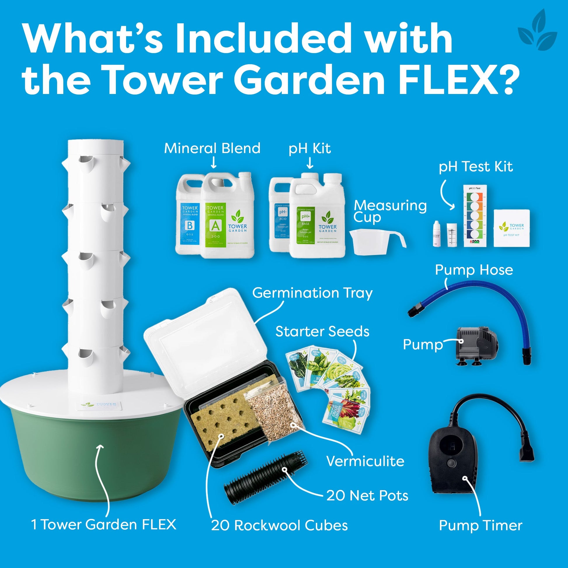 tower garden seed starter Tower Garden FLEX – Seattle Seed Company