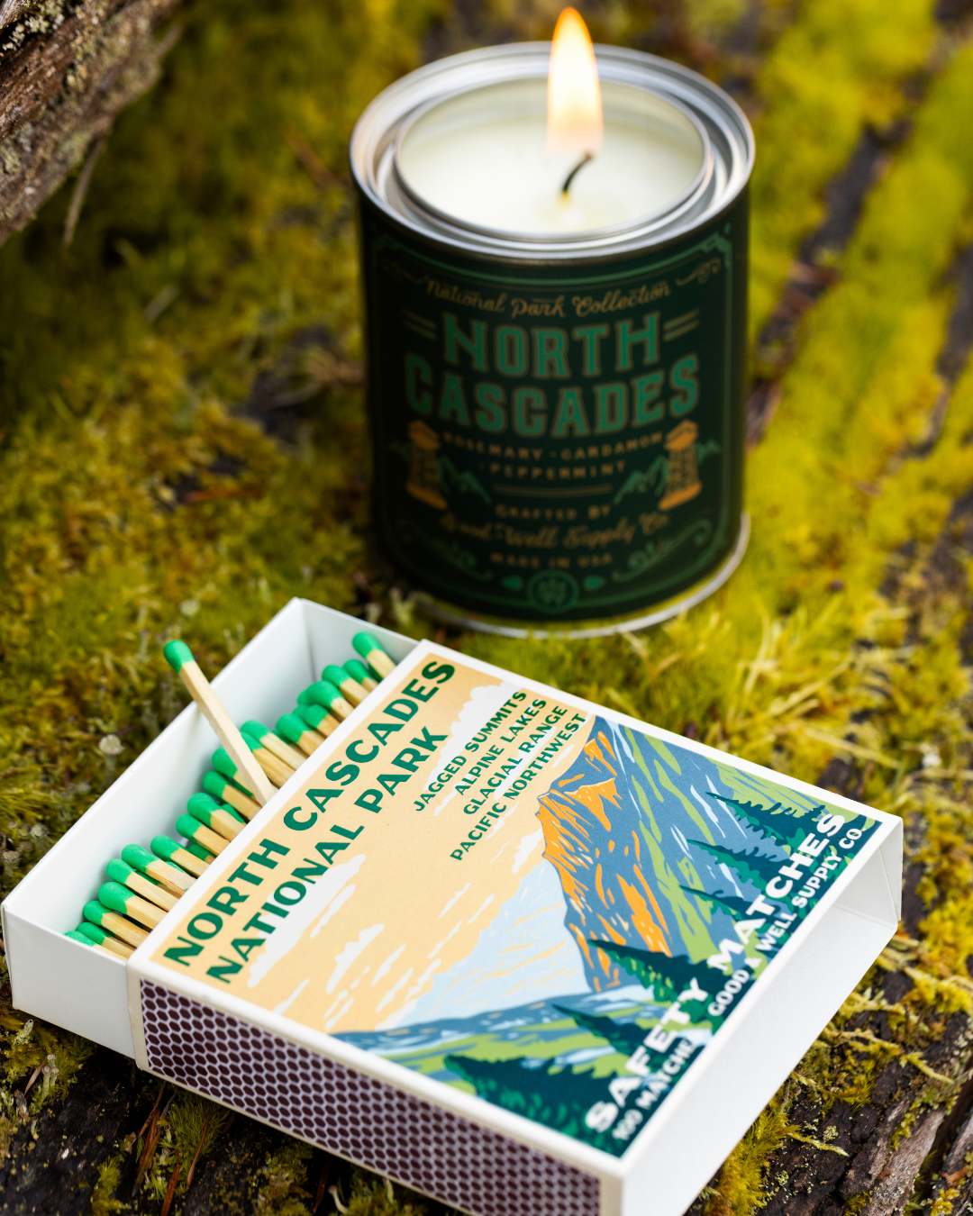 North Cascades Vintage National Park Cabin Matches – photo 2 of 3