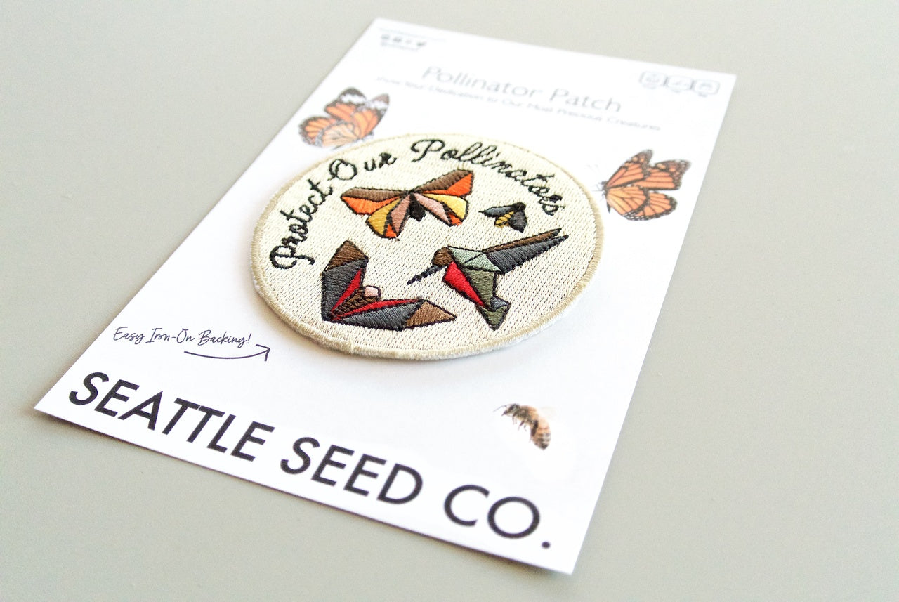 Pollinator Pride Patch and Sticker Kit